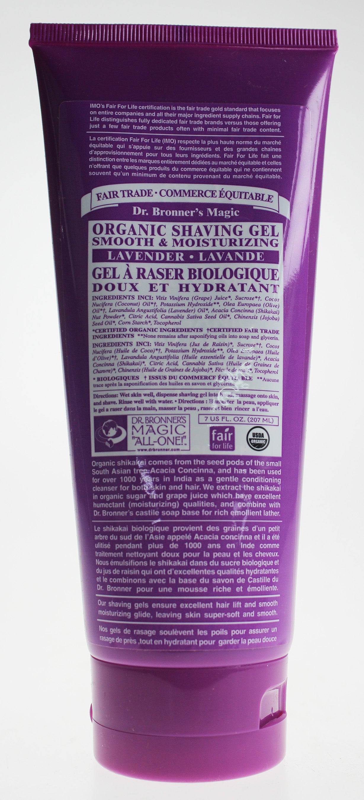 DR. BRONNER'S LAV SHAVING SOAP 207ML