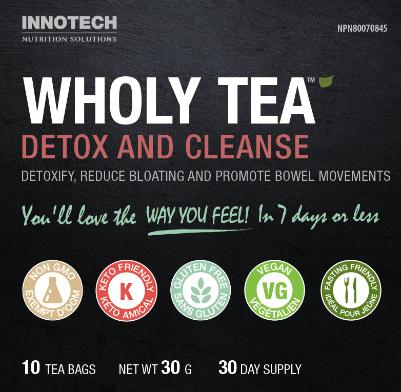 INNOTECH WHOLY TEA DETOX/CLEANSE 30DAY
