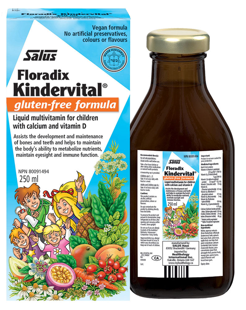 SALUS Kindervital Multivitamin for Children (250 ml)
