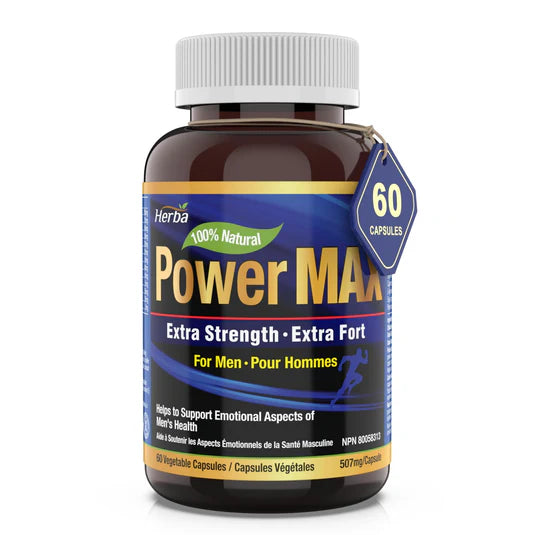HERBA Power Max For Men - Extra Strength (60 caps)