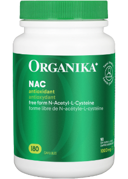 ORGANIKA NAC (N-Acetyl-L-Cysteine - 500 mg - 180 caps)