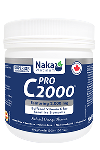 NAKA PRO C2000 Powder (Orange Flavour - 400g)