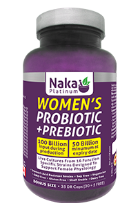 NAKA WOMEN'S PRE & PROBIOTIC 35 CAPS