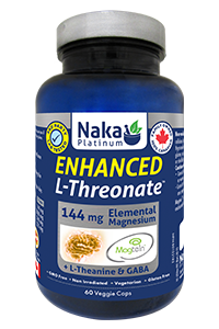 NAKA Enhanced L-threonate, 144mg (60 v-caps)