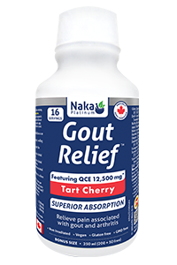 NAKA Platinum Gout Relief (Tart Cherry Combo Formula - 250 ml)