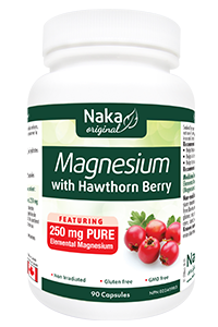 NAKA MAGNESIUM W/HAWTHRON 250MG 90CAP