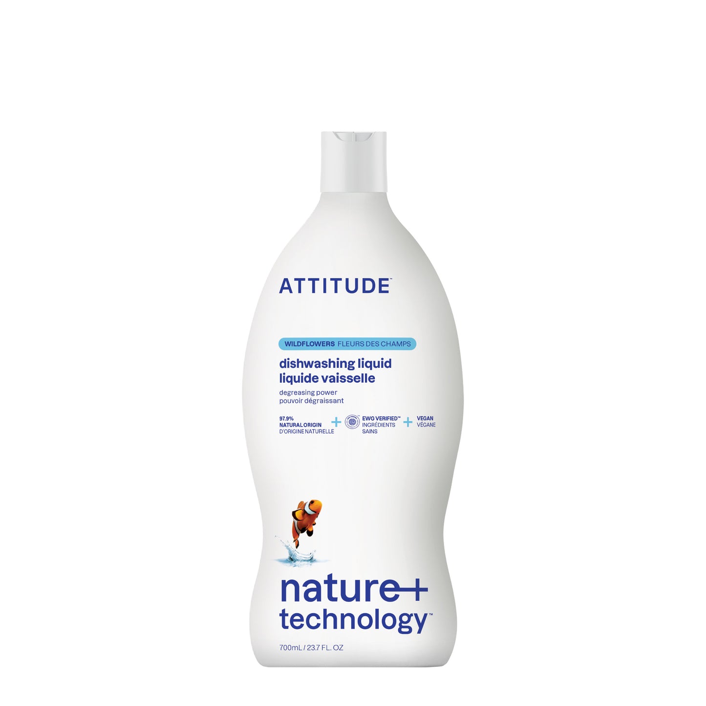ATTITUDE DISH LIQ WLDFLR 700ML