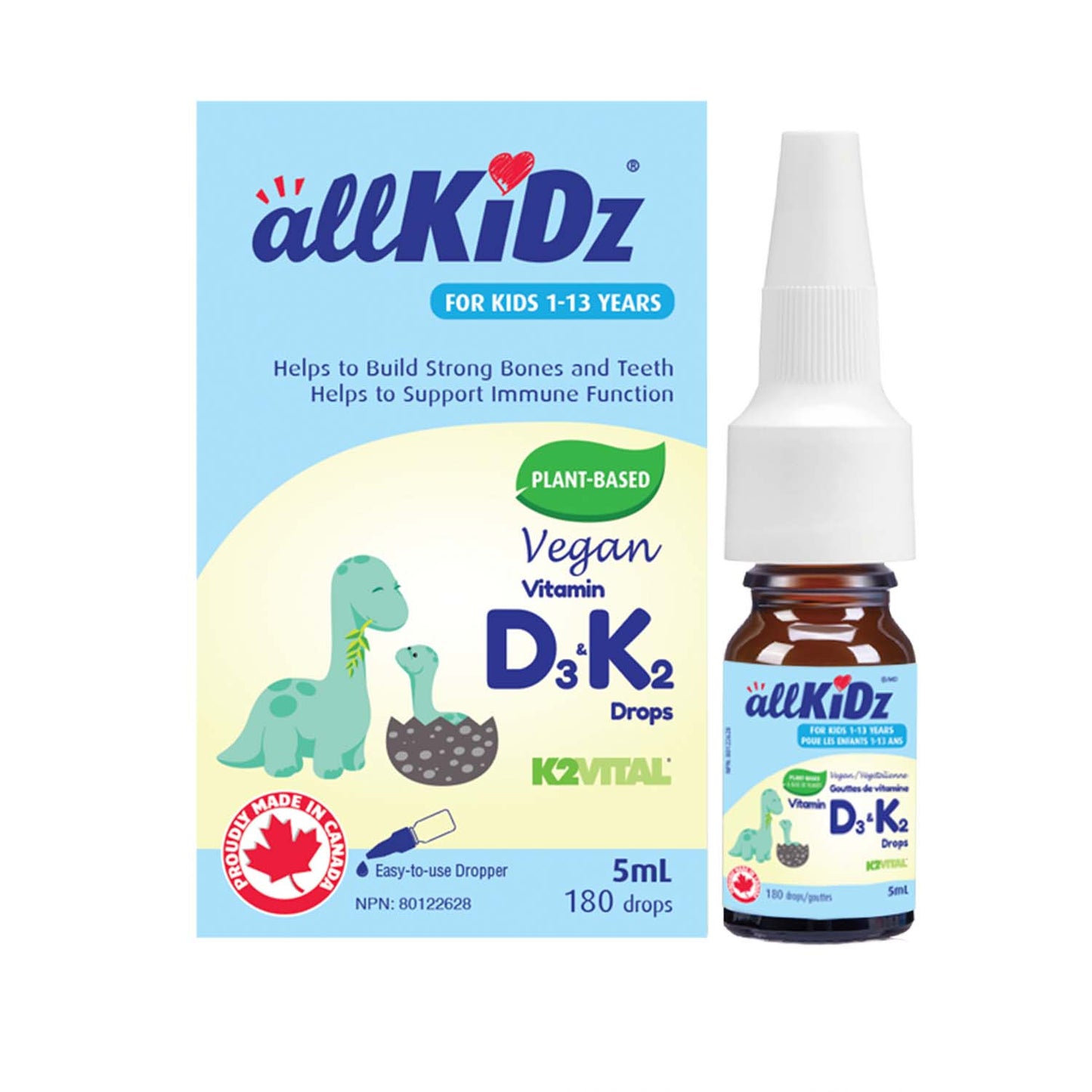 ALLKIDZ D3 + K2 5ML