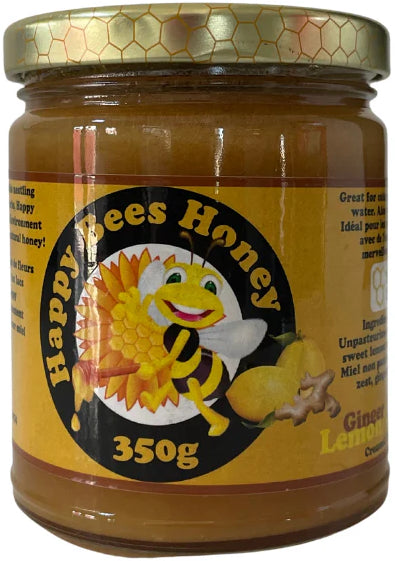 HAPPY BEE LEMON GINGER 350G