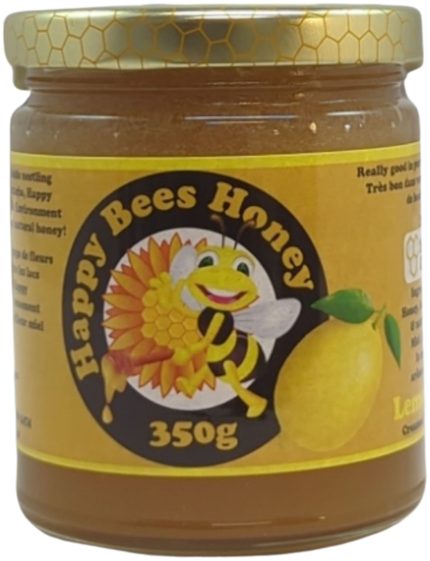 HAPPY BEE LEMON ZEST 350G