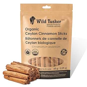 WILD TUSK CEYLON CIN STICKS 65G
