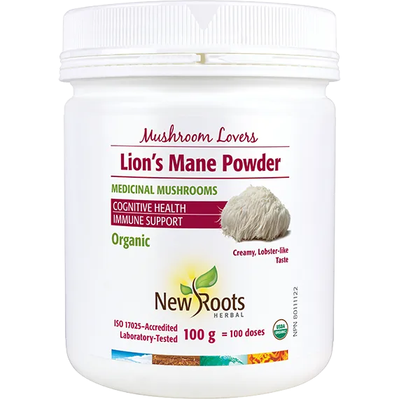 NEW ROOTS LION'S MANE POWDER 100G
