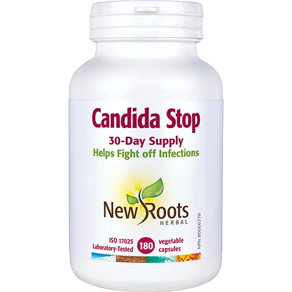NEW ROOTS CANDIDA STOP 90'S