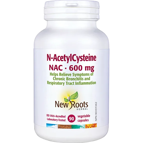 NEW ROOTS NAC 600MG 90'S