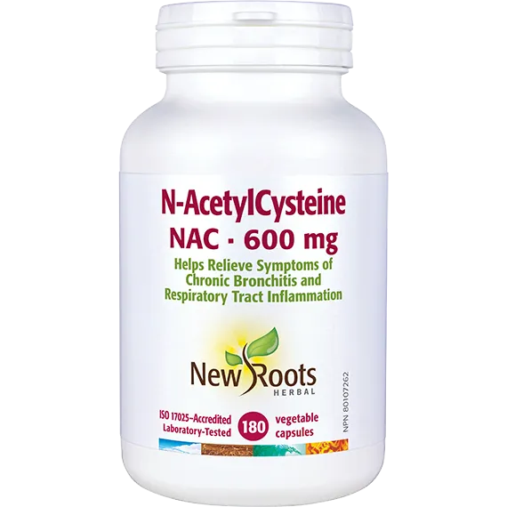 NEW ROOTS NAC 600MG 180'S