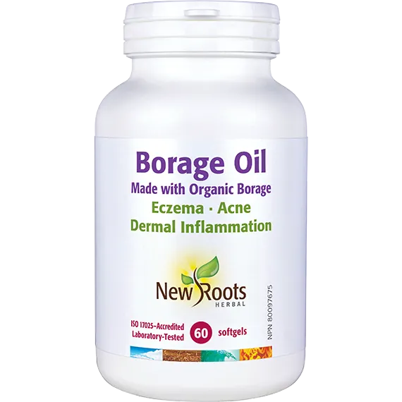 NEW ROOTS BORAGE 1000MG 60'S