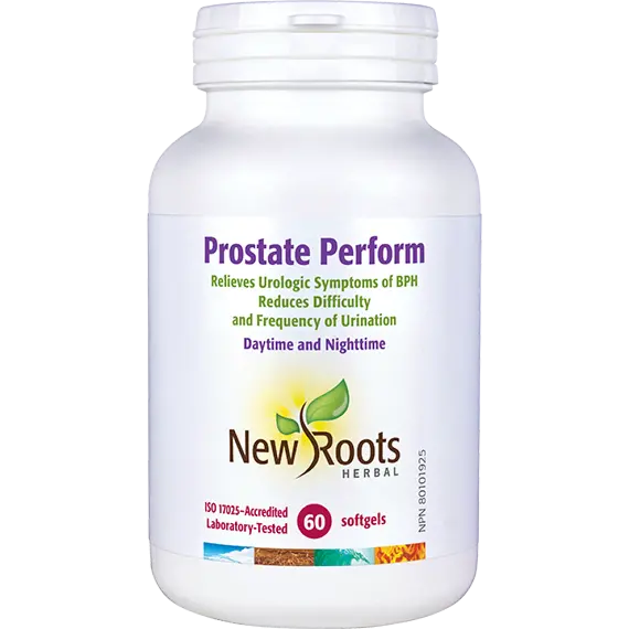 NEW ROOTS PROSTATE PERFORM 60 GELS