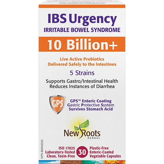 NEW ROOTS IBS URGENCY 10 BILL 30CAPS