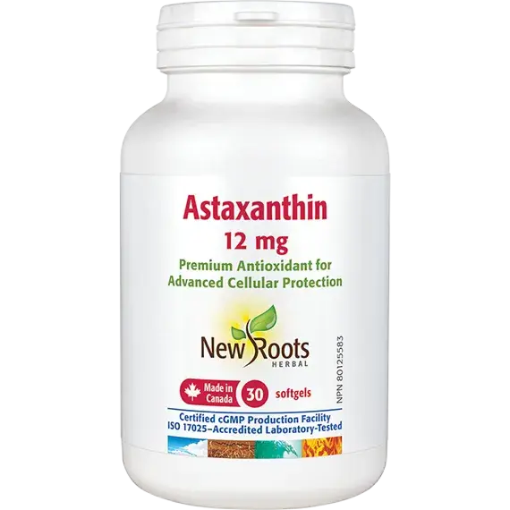 NEW ROOTS Astaxanthin 12mg (30 sgels)
