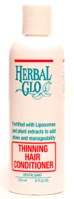 HERBAL GLO THINNING HAIR COND 250ML