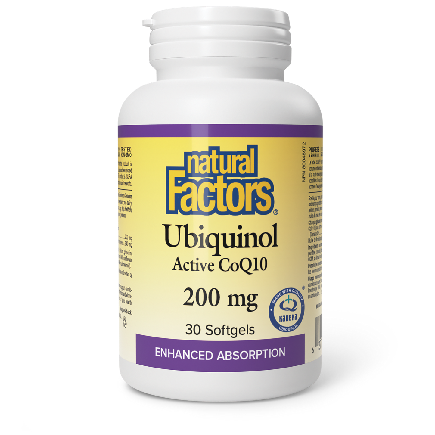 NF UBIQUINOL ACTIVE COQ10 200MG 30'S