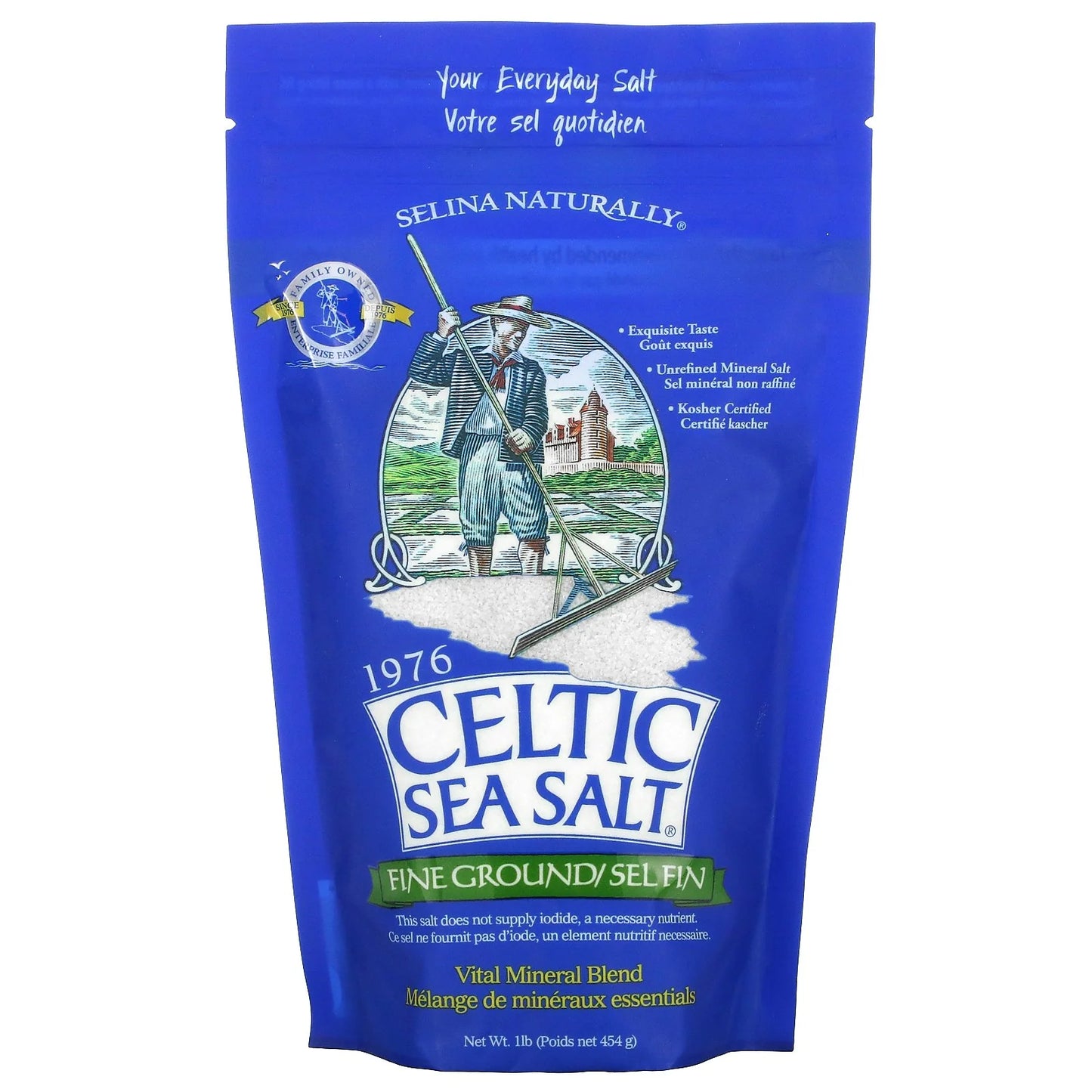 CELTIC SEA SALT FINE 454G