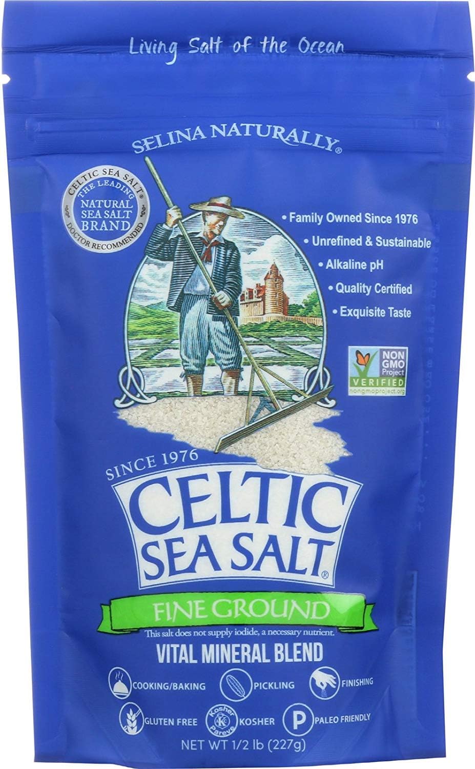 CELTIC SALT FINE GROUND 227G