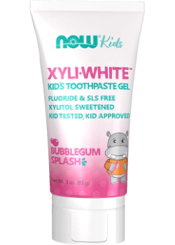 NOW KIDS XYLIWHITE BUBBLE GUM 85G