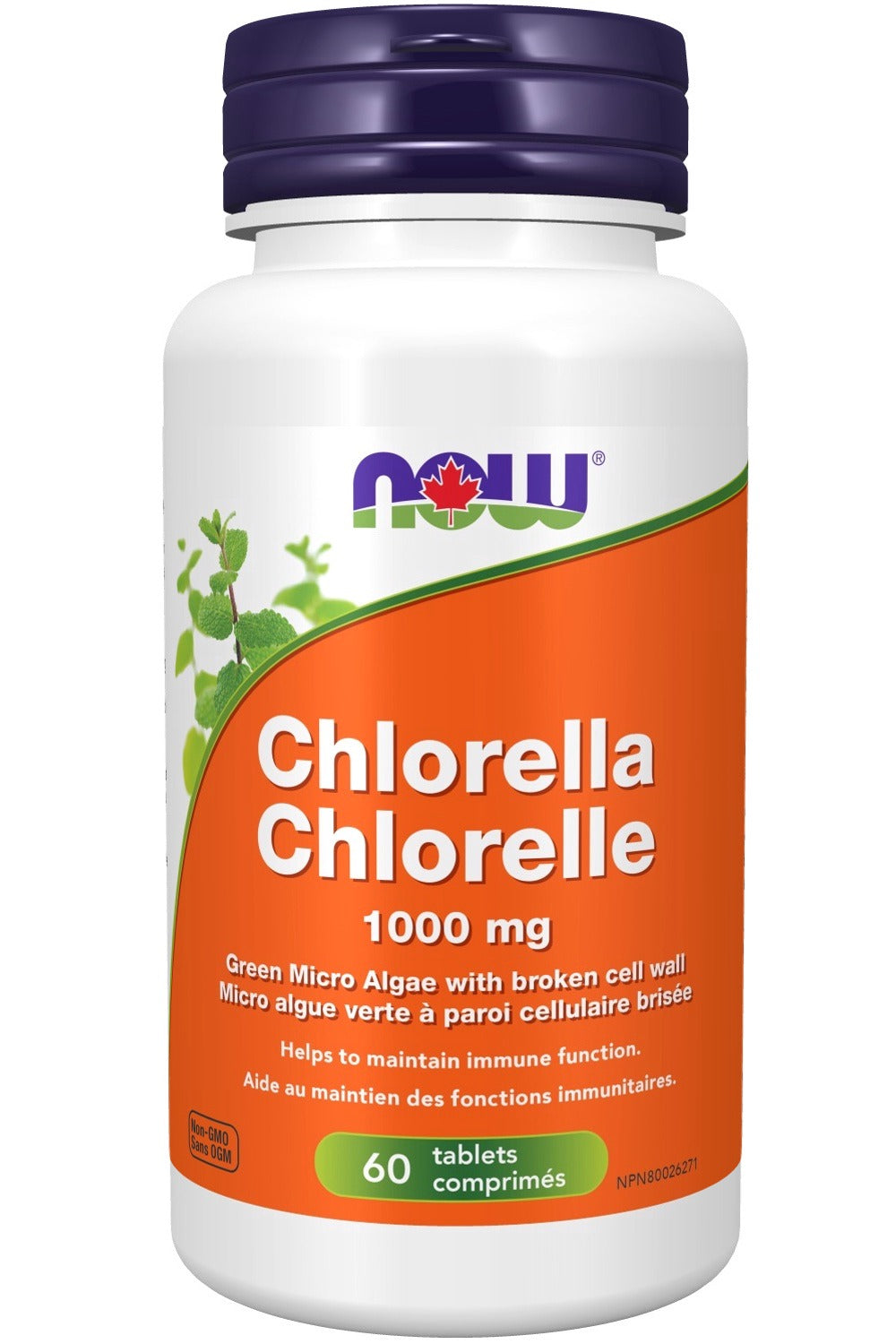 NOW Chlorella (1000 mg - 60 vcaps)