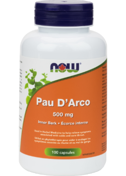 NOW PAU D'ARCO 500MG 100CAPS