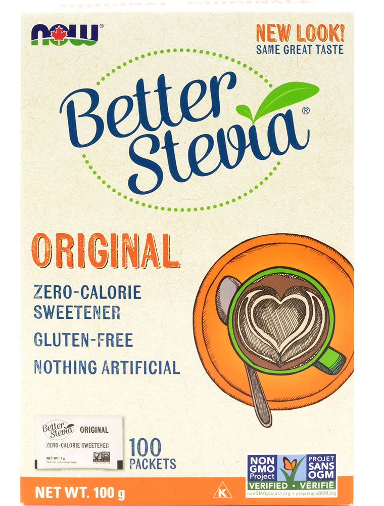 NOW Better Stevia Original (100 pakets)