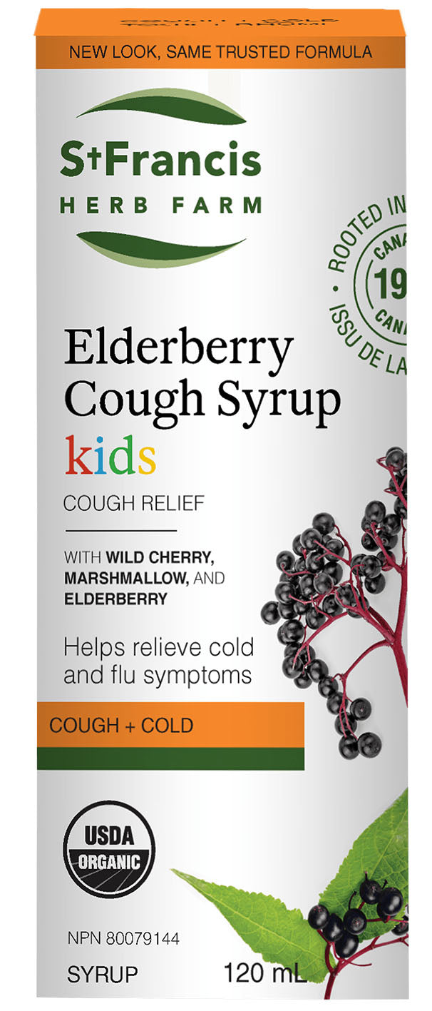 ST.FRANCIS KIDS ELDERBERRY SYRUP 120ML