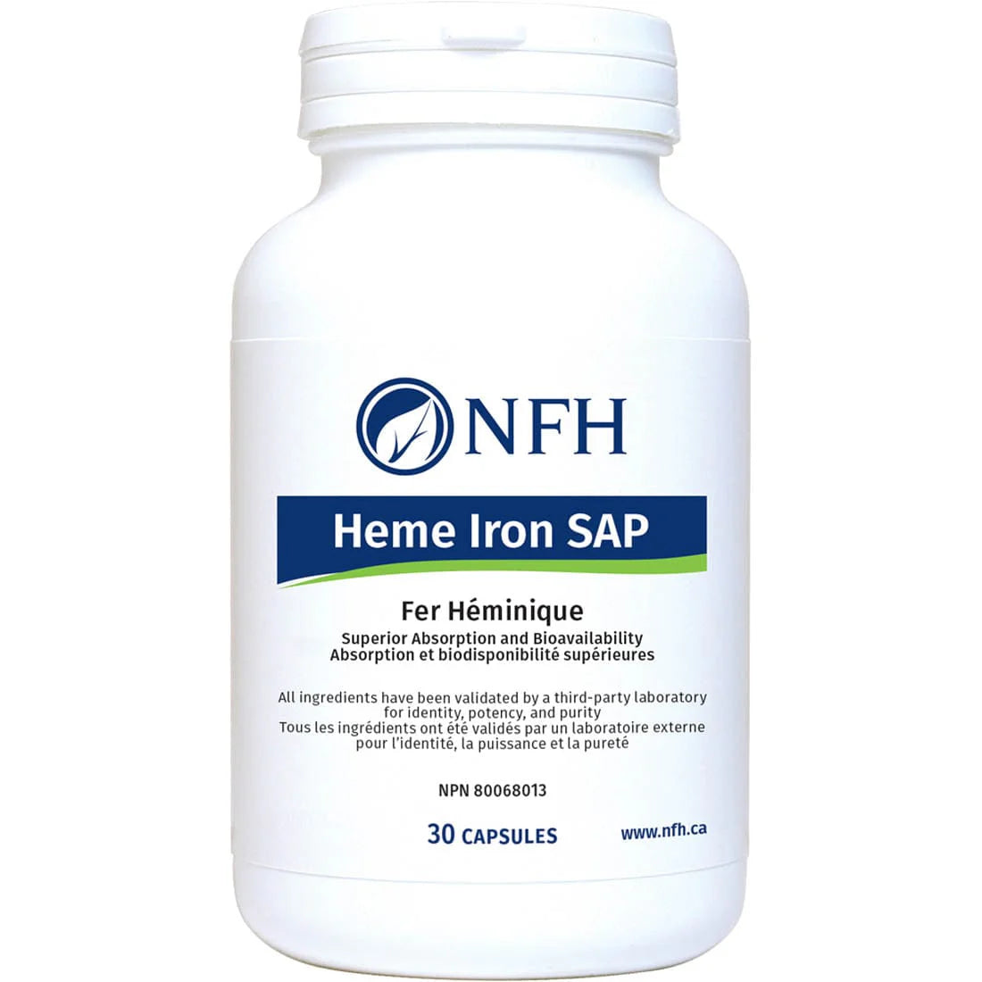 NFH HEME IRON SAP 30CAPS