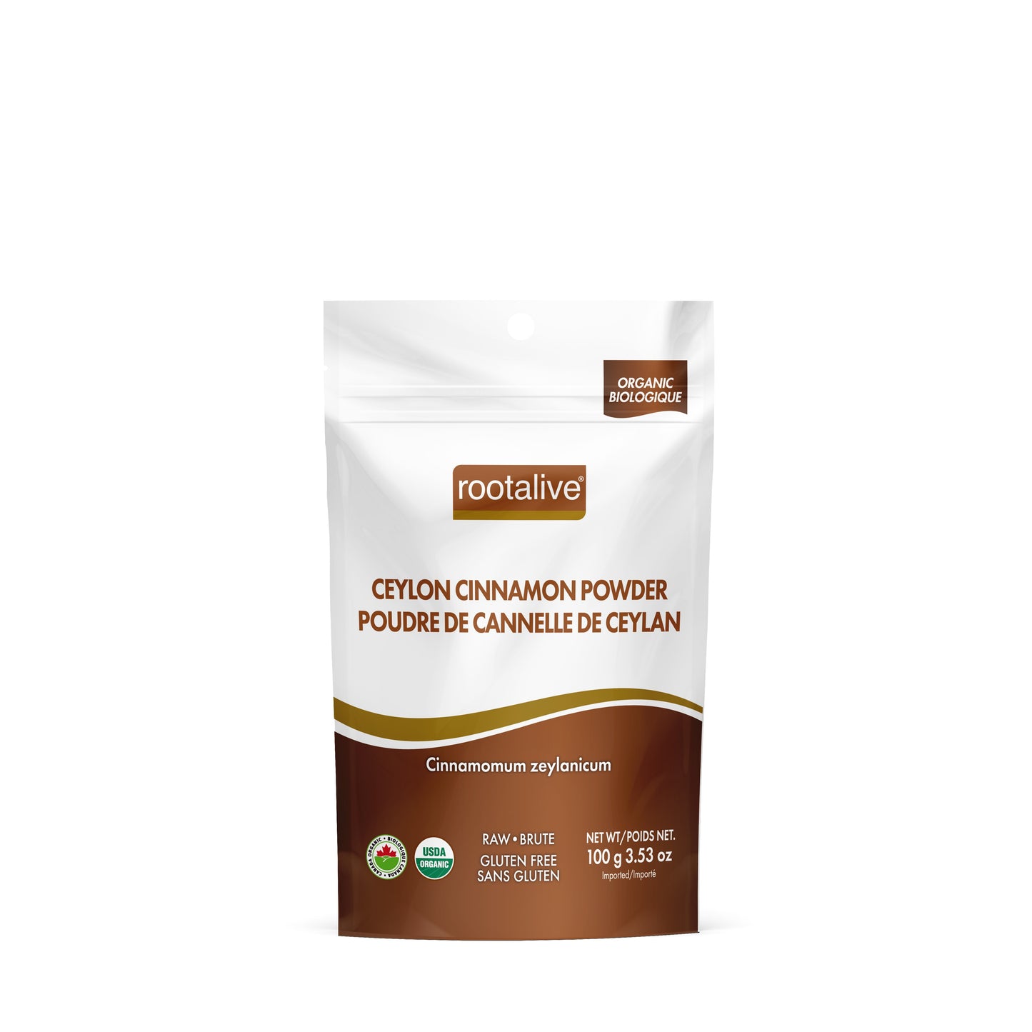 ROOTALIVE Organic Ceylon Cinnamon Powder (100 gr)