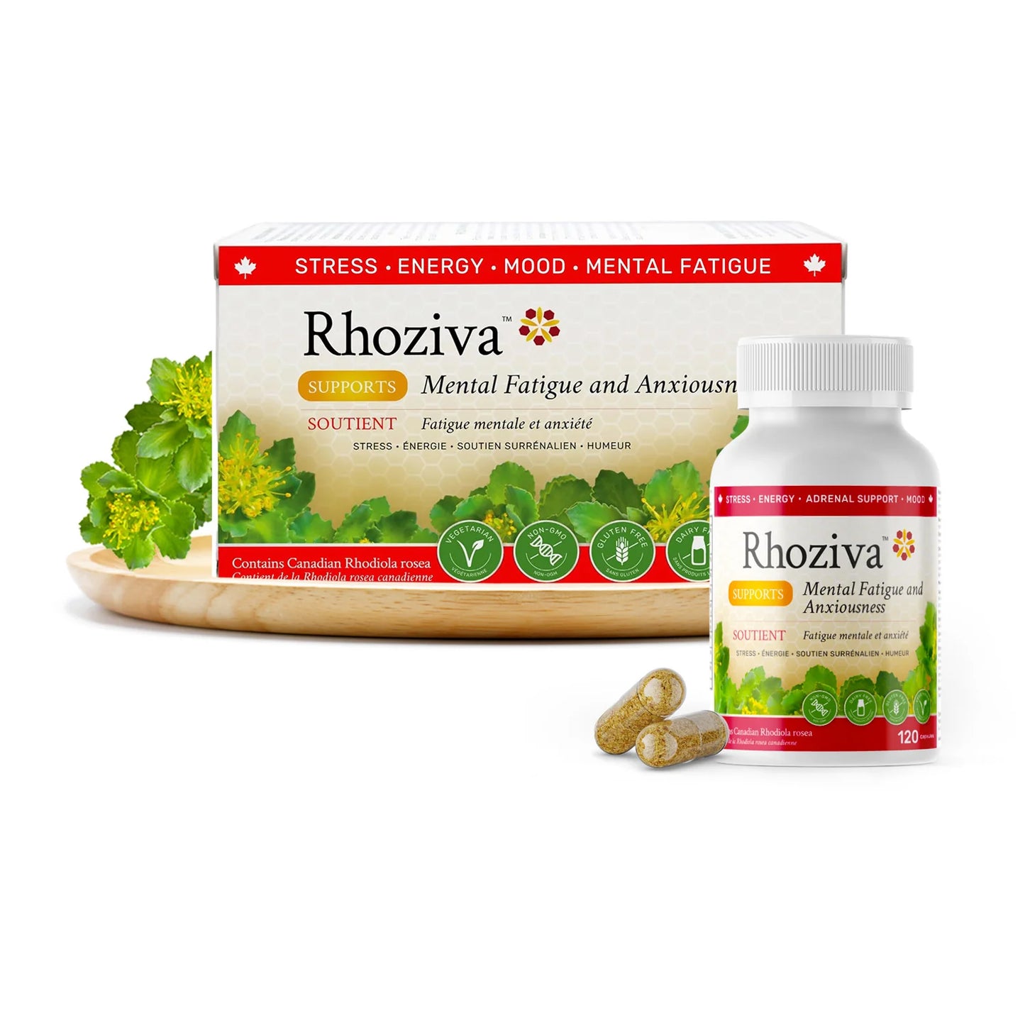 RHOZIVA MENTAL 120CAPS