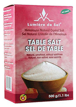 LUMIERE-DE-SEL HIMALAYAN CRYSTAL SALT 500G
