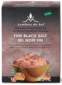 LUMIERE-DE-SEL BLACK HIM SALT FINE 500G