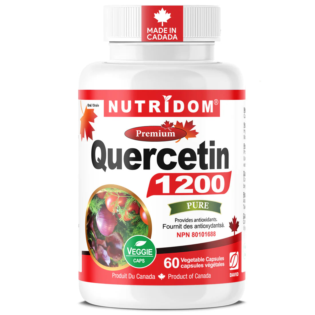 NUTRIDOM QUERCETIN 60'S