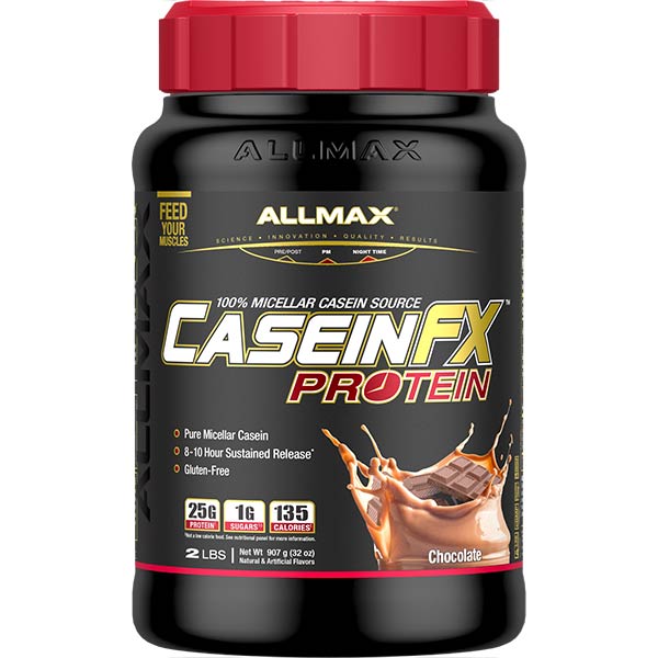 ALLMAX - Casein-FX Protein Chocolate - 2lbs (907g)