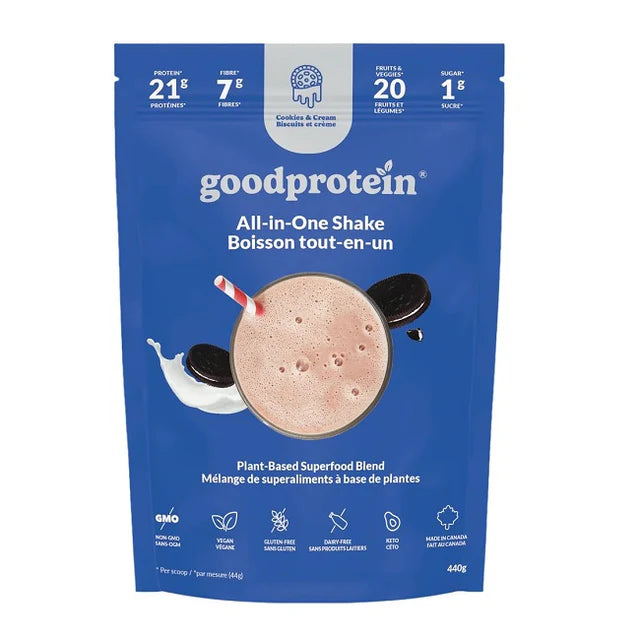 GOODPROTEIN All-in-One Shake (Cookies & Cream - 440g)