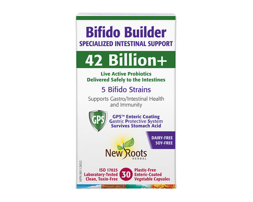 NEW ROOTS Bifido Builder 42 Billion+ (30 enteric-coated vcaps)