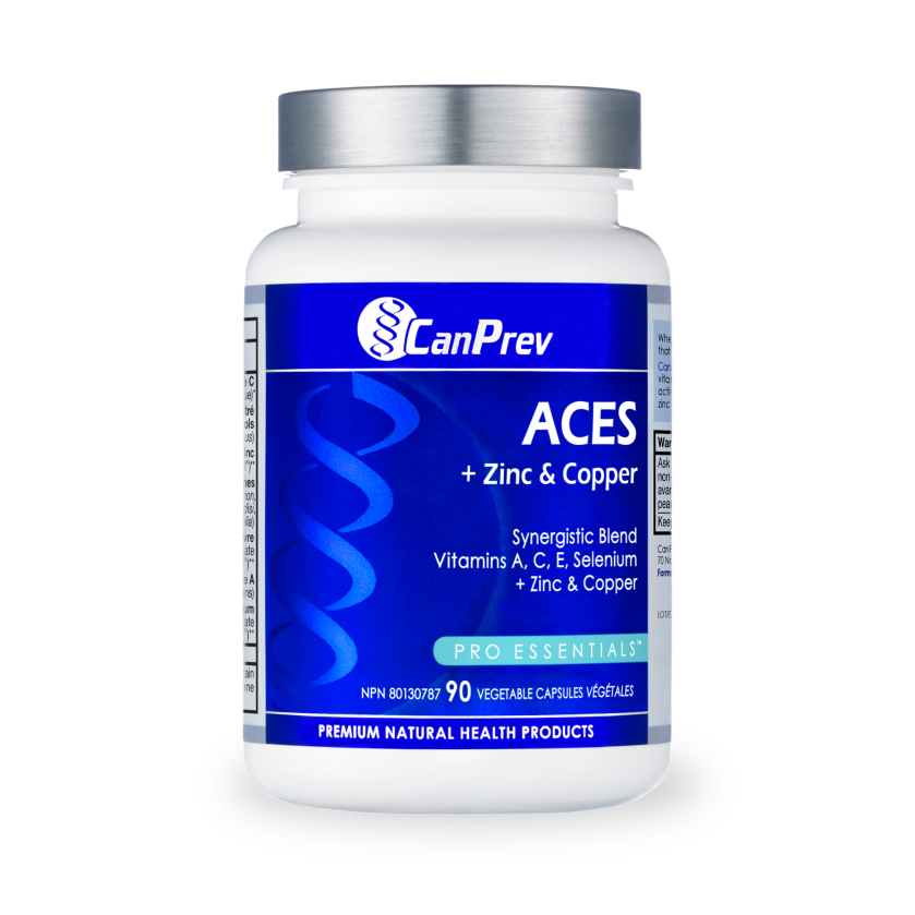 CANPREV ACES + Zn & Copper (90 veg caps)