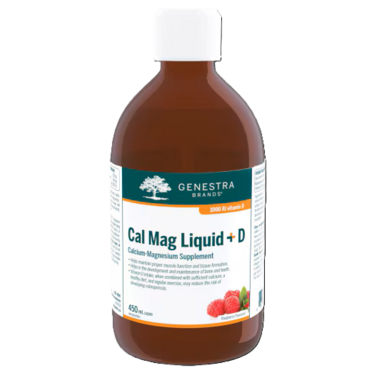GENESTRA Cal Mag Liquid + D (Raspberry - 450 ml)