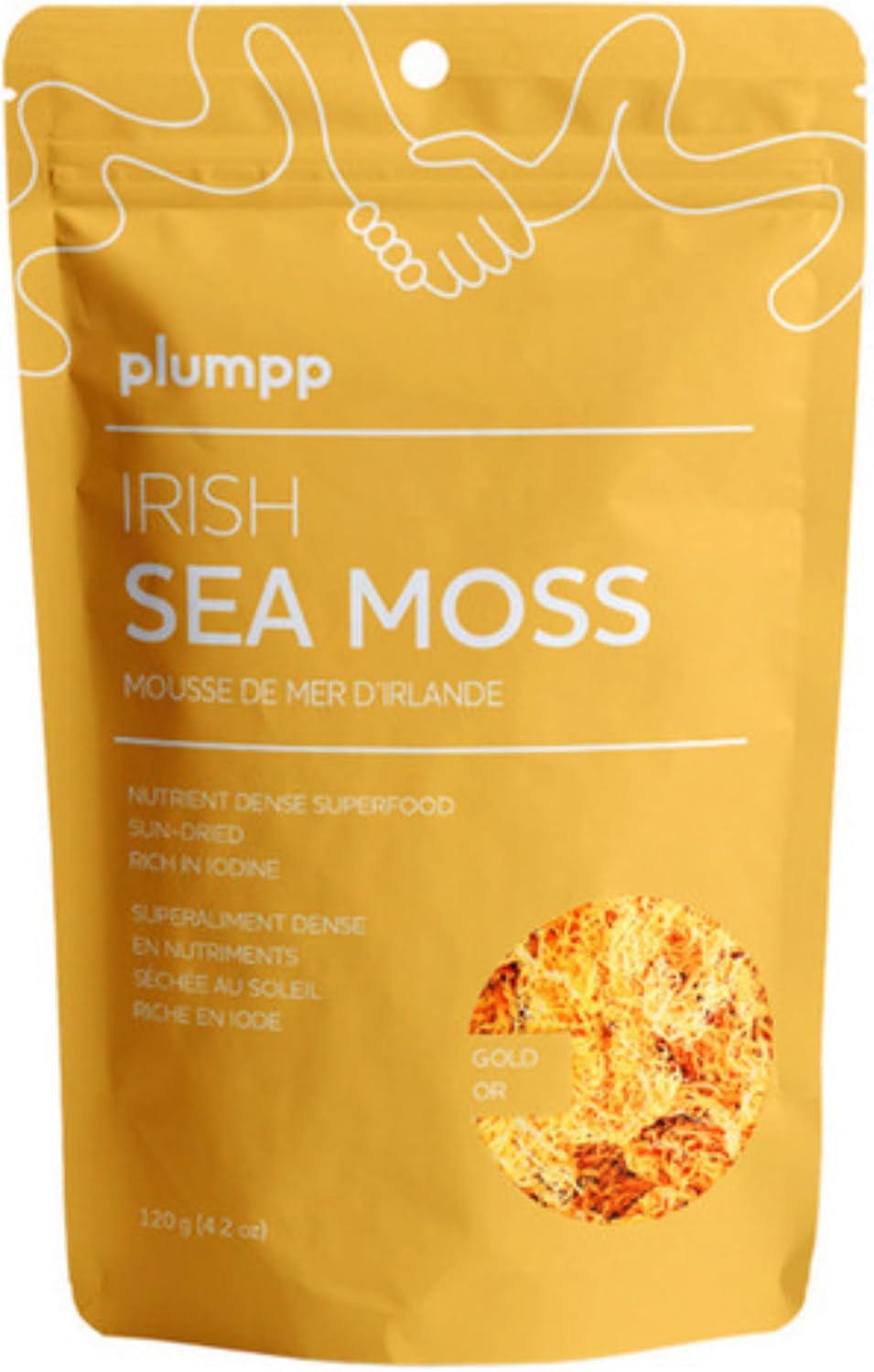 PLUMPP - Irish Sea Moss Golden (120 gr)