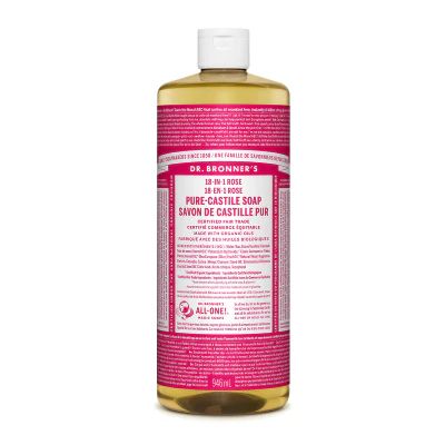 DR BRONNER'S Pure Castile Soap (Rose - 946 ml)