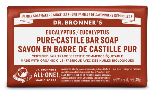 DR. BRONNER'S EUCALYPT BAR SOAP 140G