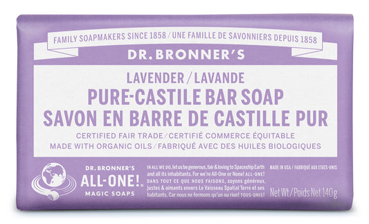 DR. BRONNER'S LAV BAR SOAP 140G