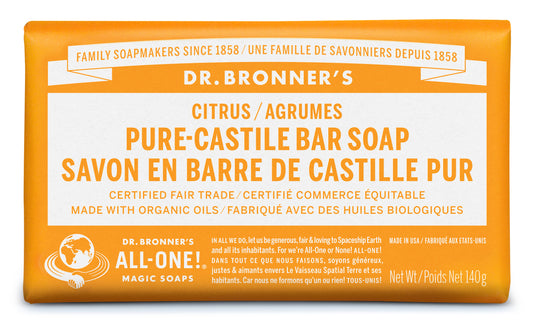DR. BRONNER'S CITRUS BAR 140G