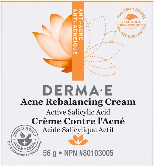 DERMA-E Acne Rebalancing Cream (56g)