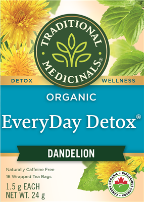 TRADITIONAL MEDICINALS ORGANIC EVERYDAY DETOX DAND